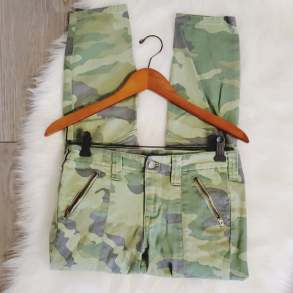 J. Crew Denim - J. Crew, camo, cropped, stretch, denim, jeans